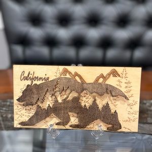 California Bear Sign
